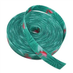 Fettuccia stampata con nastro in tessuto 100% poliestere rivestito in plastica morbida rivestita in PVC